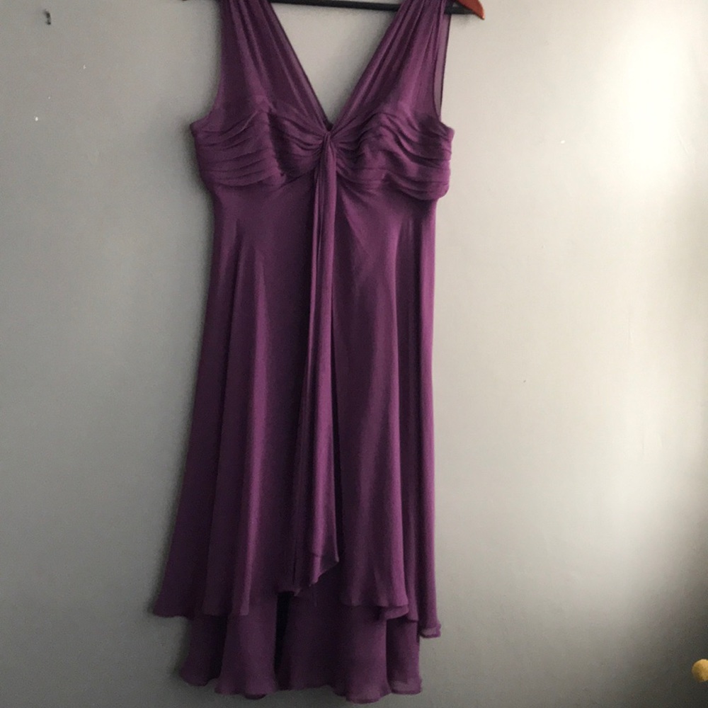 Donna Ricco purple swing dress